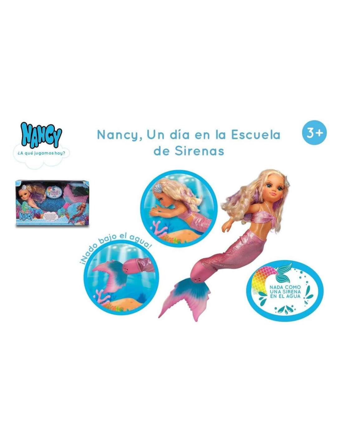 Famosa Nancy Un Día De Sirena 700014762