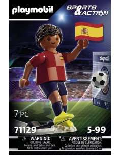 JUGUETE PLAYMOBIL JUGADOR DE FUTBOL FRANCIA MODELO B PLA71124