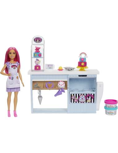 MUNECA BARBIE Y SU PASTELERIA MATTEL