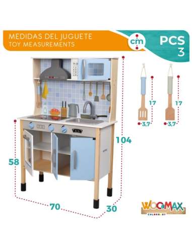 Cocina de madera discount woomax