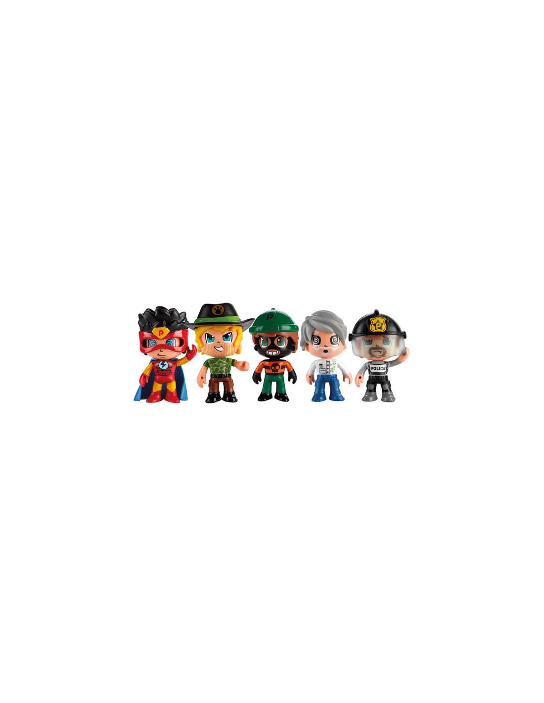 Pack 5 figuras pinypon action online