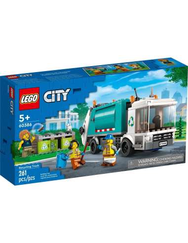 CAMIÓN DE RECICLAJE LEGO CITY 60386 LEGO