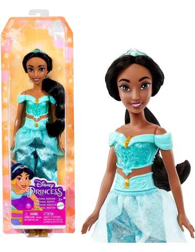 MUÑECA PRINCESA JASMÍN HLW12 DISNEY PRIN