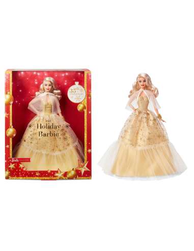 BARBIE COLLECTOR RUBIA NAVIDAD 2020 GHT5