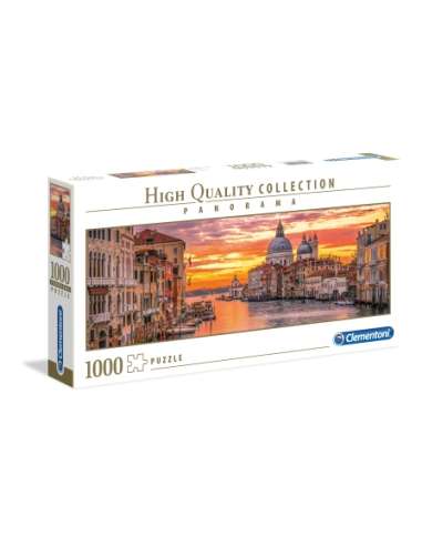 Puzzle 1000 pzs panoramico Canal Venecia