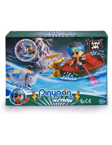 Pinypon Action. Bote Pirata