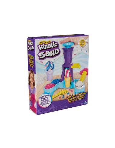 Maquina de Helados kinetic sand spin master