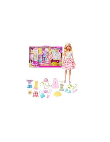 Barbie Colección de Moda Playset combo Mattel GFB83 | Muñeca Ropa Fashion 