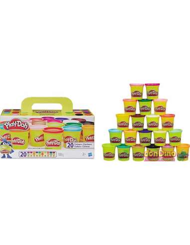 PLAY-DOH PACK 20 BOTES