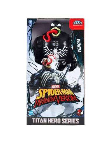 SPIDERMAN FIGURA TITAN VENOM HASBRO 30 CMS