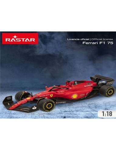 RASTAR COCHE RC 1:18 FERRARI F1 75 COLOR BABY