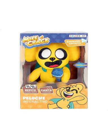 MIKECRACK - PELUCHE INTERACTIVO 29 CM