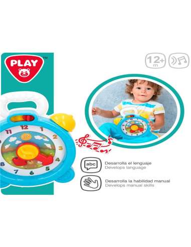 PLAYGO-RELOJ MUSICAL INFANTIL +12M C.B