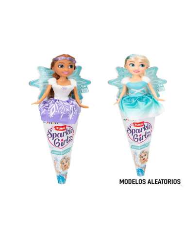 SPARKLE GIRLZ-MUÑECA CONO WINTER PRINCES