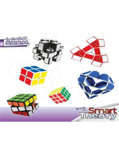 SMART THEORY SET 6 CUBOS MÁGICOS Color Baby