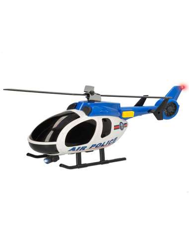 SPEED&GO-SET HELICOPTERO Y VEHICULO POLICIA