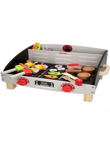 MESA BARBACOA MADERA WOOMAX COLOR BABY