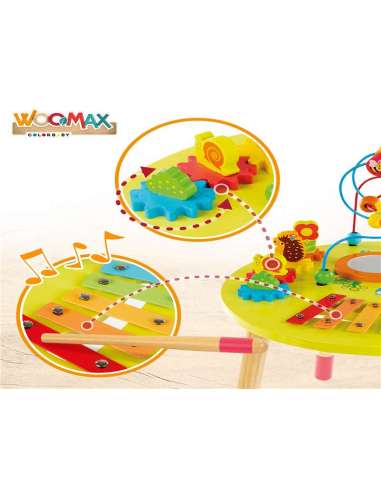 MESA ACTIVIDADES MADERA WOOMAX COLOR BABY