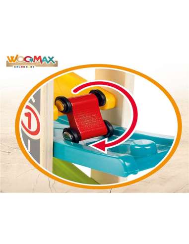 WOOMAX-PISTA ROLLER MADERA +18M C.B.