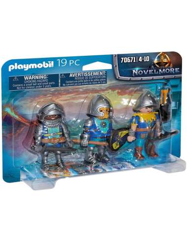 PACK CABALLEROS NOVELMORE PLAYMOBIL