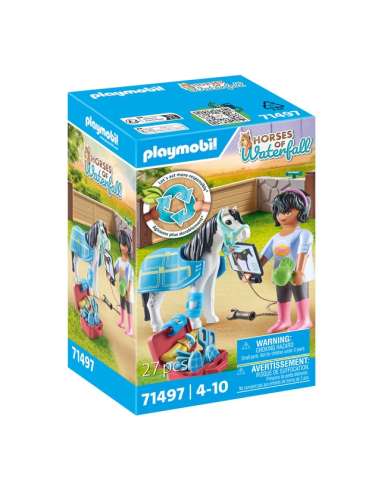 TERAPEUTA DE CABALLOS PLAYMOBIL