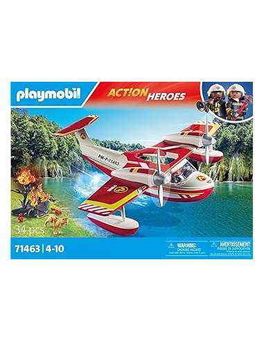 HIDROAVION DE BOMBEROS  PLAYMOBIL