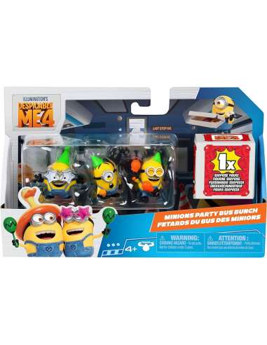 PACK MINIONS + FIGURA SORPRESA