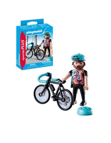 CICLISTA DE CARRETERA PLAYMOBIL