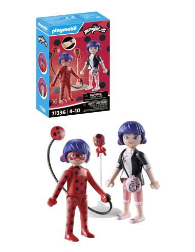 MARINETTE Y LADYBUG PLAYMOBIL