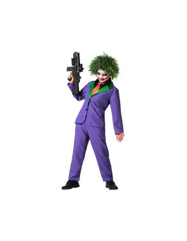 DISFRAZ PAYASO JOKER MORADO 3 A 4 AÑOS ATOSA