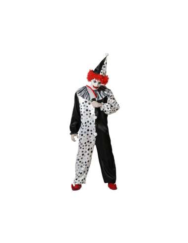 DISFRAZ PAYASO HALLOWEEN GRIS XS-S ATOSA