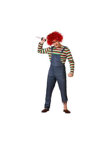 DISFRAZ MUÑECO CHUCKY HALLOWEEN XS-S ATOSA