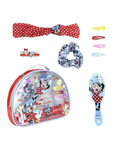 Neceser minnie con accesorios pelo