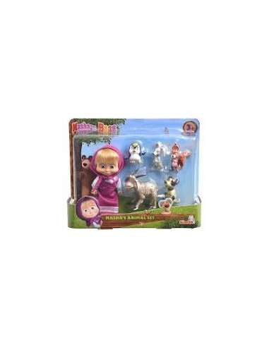 MASHA AND THE BEAR 295730001 ANIMAL SET 