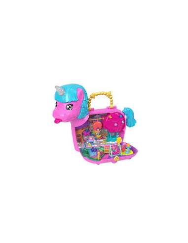 Polly Pocket - Cofre Unicornio Partyland