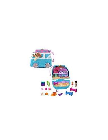 Polly Pocket - Cofre Perrito de Paseo