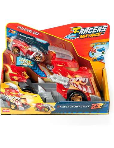 T-RACERS - FIRE LAUNCHER TRUCK