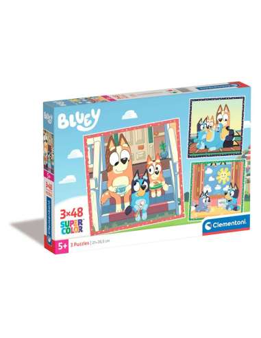 Puzzle 3X48 SQUARE BLUEY