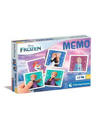 Clementoni - Memo Disney Frozen Pocket 