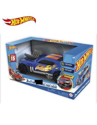 COCHE DE CARRERAS PORTACOCHES HOT WHEELS