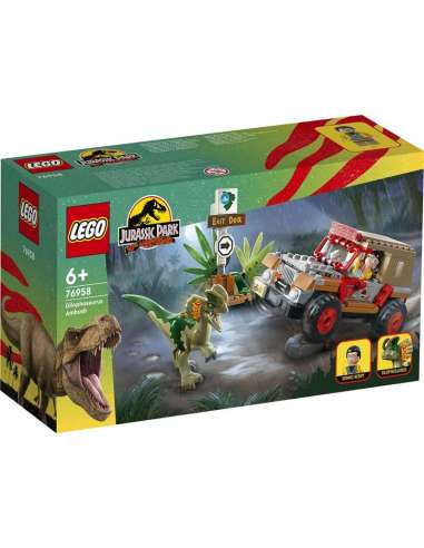 Emboscada al Dilofosaurio LEGO