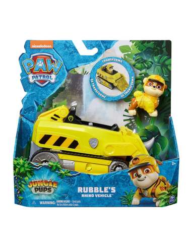 Patrulla Canina - Figura Rubble Jungle PUPS