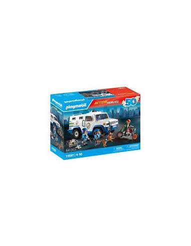 TRANSPORTE DE DINERO PLAYMOBIL