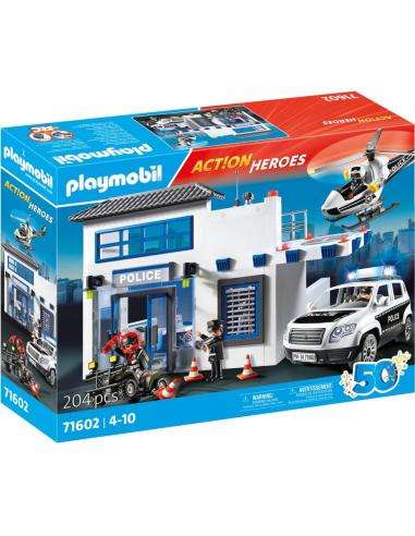 MEGA SET POLICIA PLAYMOBIL