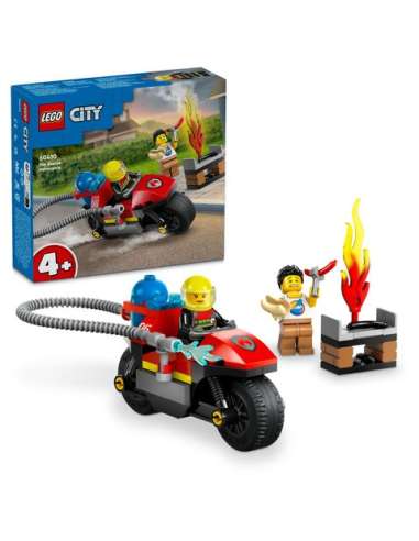 Moto de Rescate de Bomberos LEGO