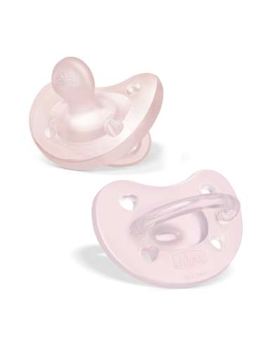 CHUPETE PHYSIOFORMA SOFT ROSA 2-6M CHICCO