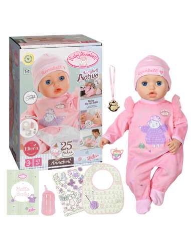 Baby Annabell Muñeca Interactiva 43cm