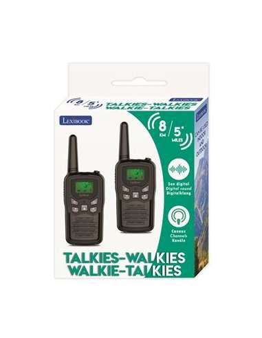 WALKIE  TALKIE DIGITALES RECARGABLES 8KM