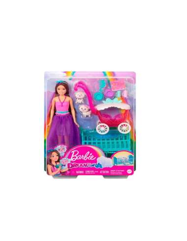 MUÑECA BARBIE DREAMTOPIA CUIDADO DE OVEJAS