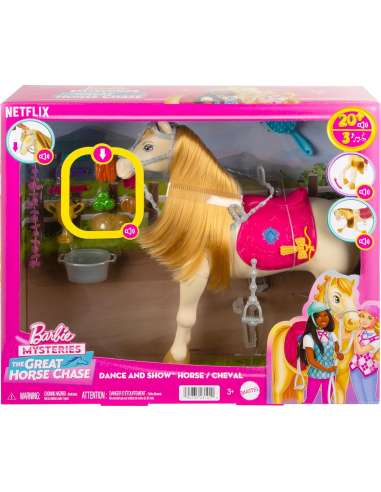 BARBIE MISTERIOS CABALLO INTERACTIVO 
